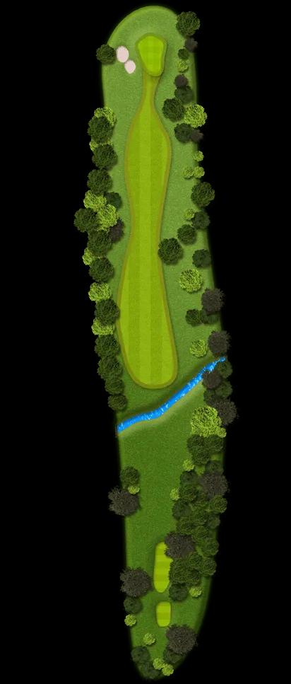 Hole 2 layout